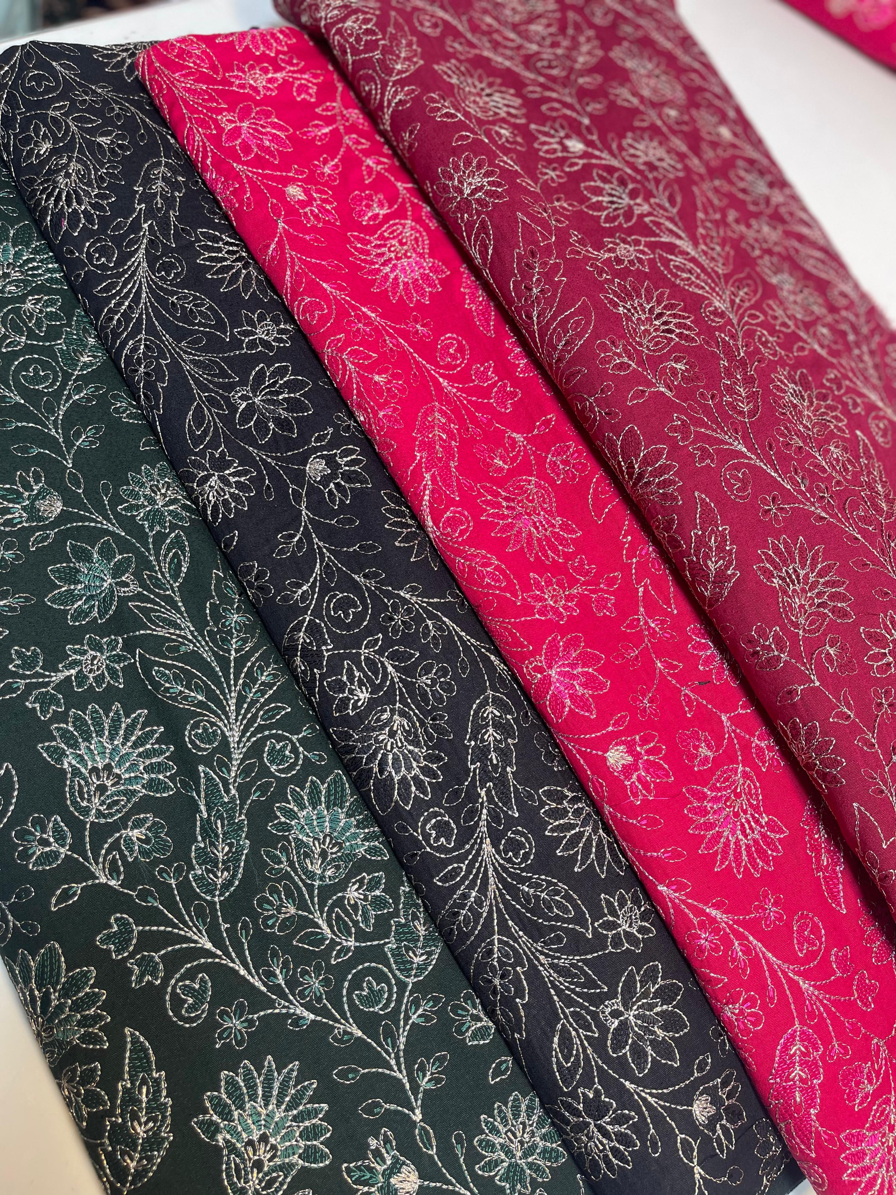 bareeza embroidery 3pc